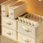 Grid Fabric Storage Box 4