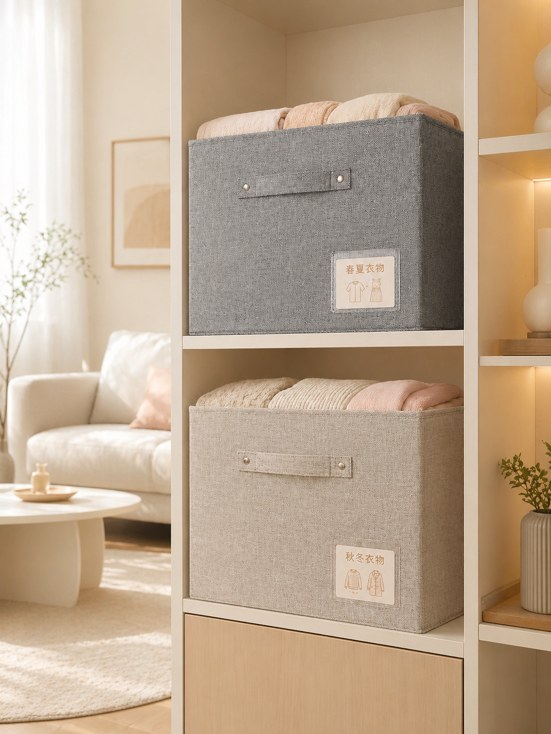 01 (8) 8-in-1 Labeled Storage Box, Finally Fix Your Confusing Mixed Item Storage - Imatge 1