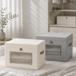 6‑Pack Thickened Visible Clothes Storage Box, Dust‑Proof Stackable Organizer To Mess‑Proof Your Wardrobe