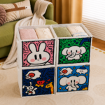 7-in-1 Cartoon Style Storage Bin, Solve Your Terrible Household Clutter Perfectly