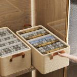 Non-woven Steel Frame Storage Box – Sturdy Dustproof Organizer for Clothes, Blankets & Closet