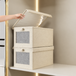 4-Size Transparent Window Storage Box With Lid, End Your Messy Home Clutter