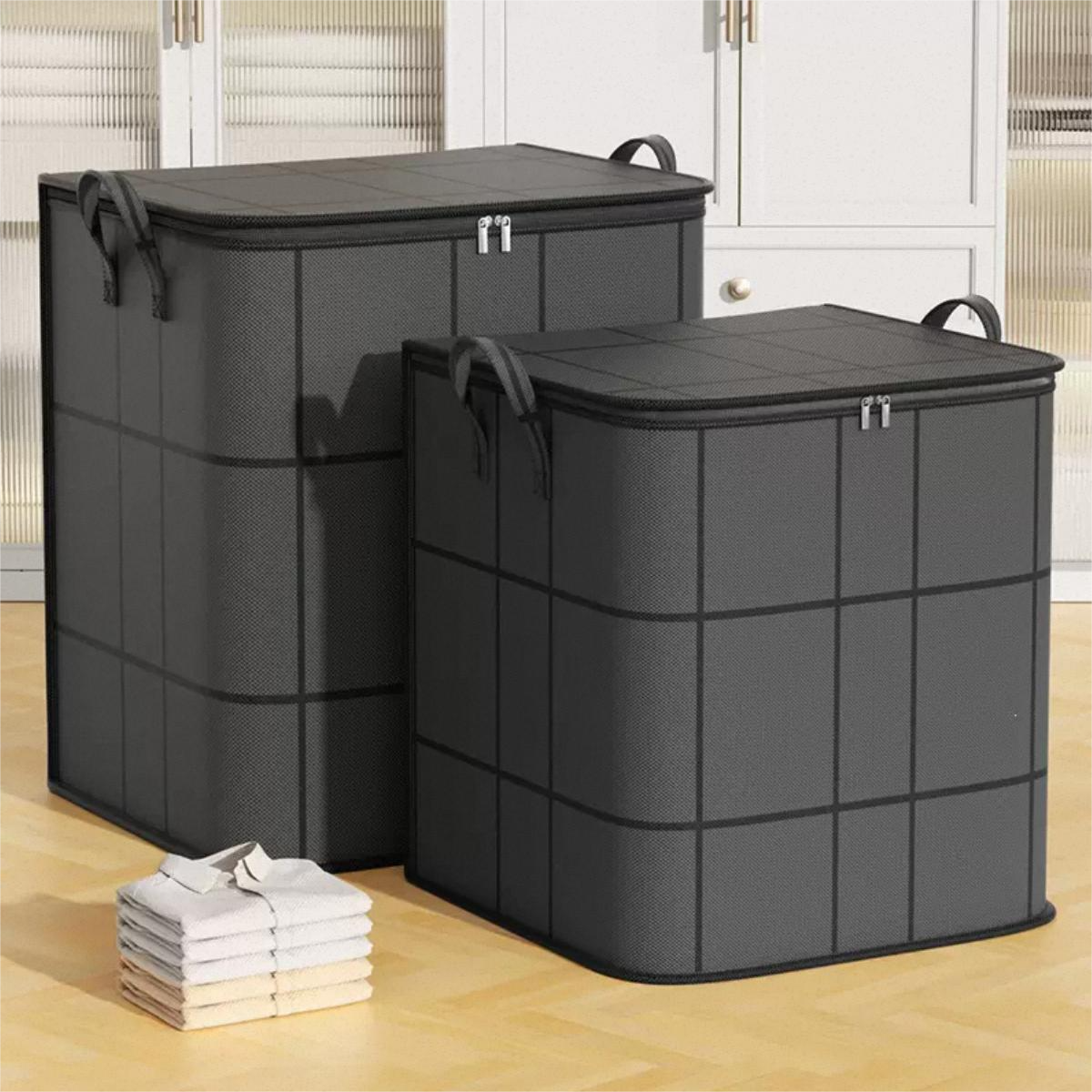 bf339e128811eb448ad8b731db227aa4 4 Sizes Large Window Storage Bag End Closet Clutter & Optimize Room Storage - Image 1